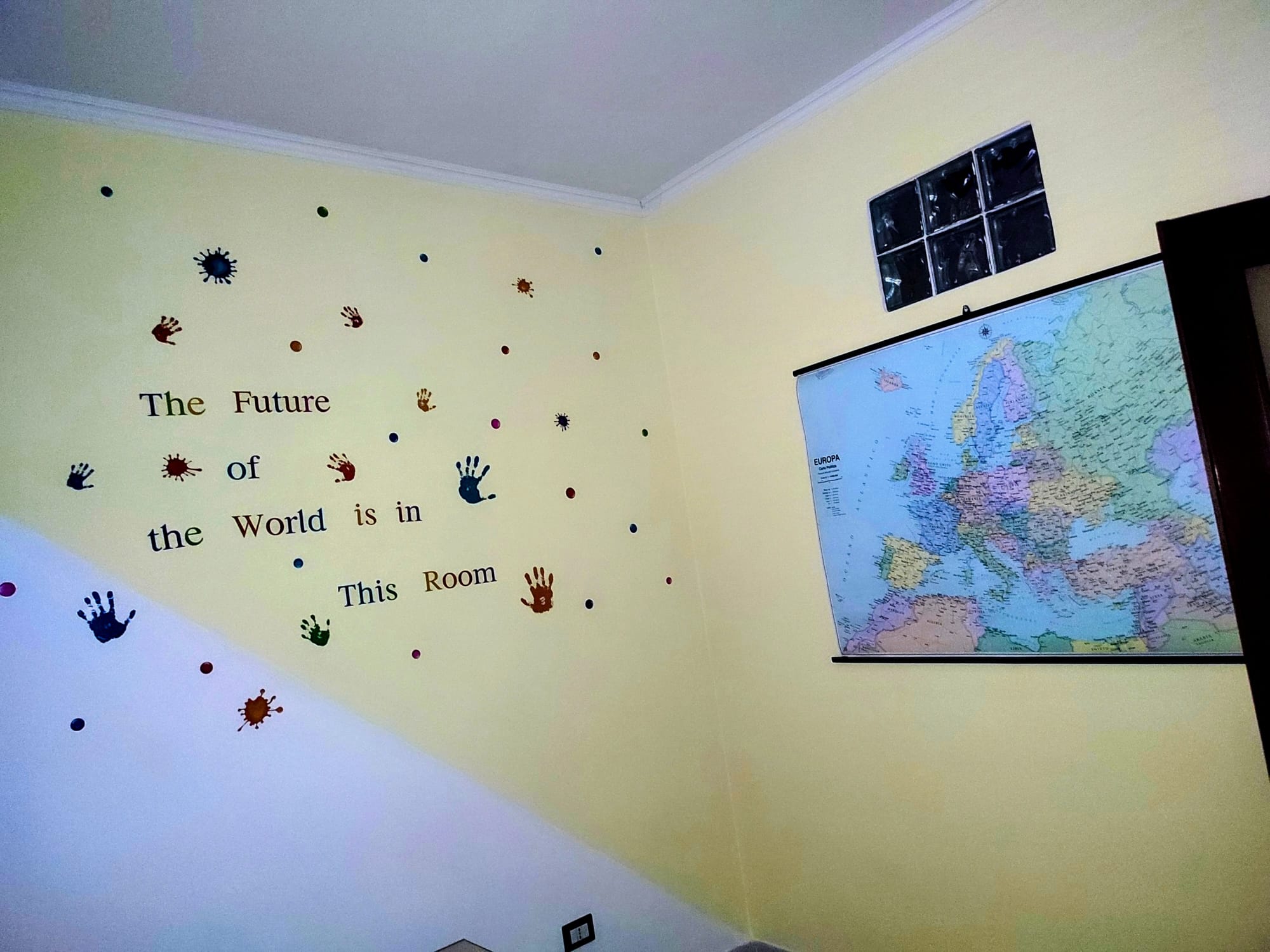 Aula per le scuole medie